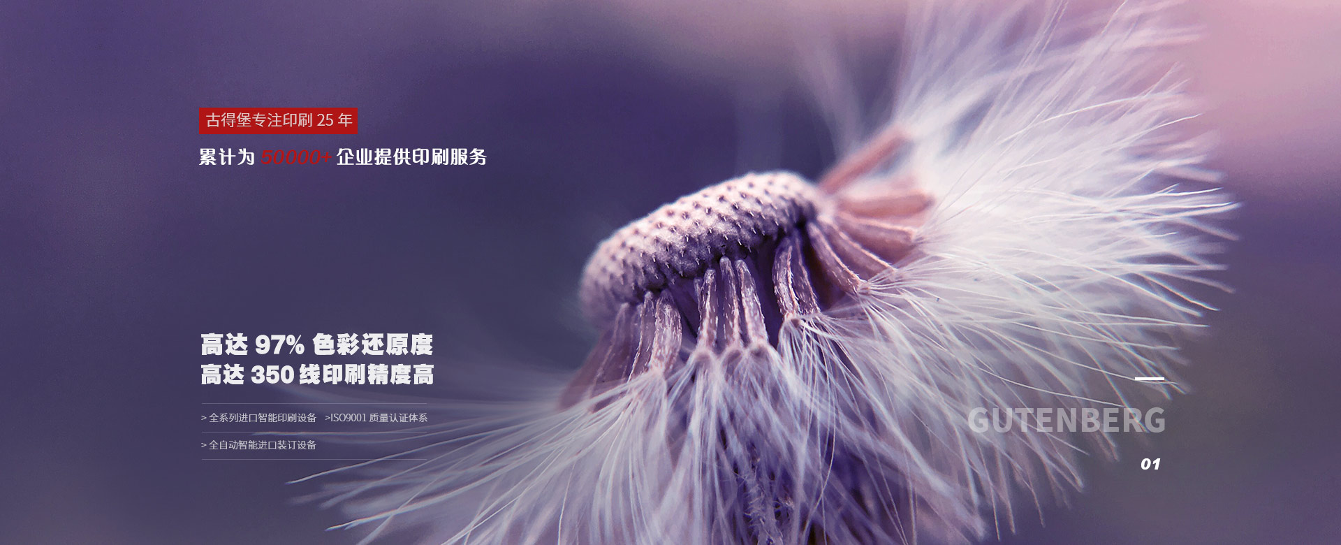 古得堡20年印刷經(jīng)驗(yàn)，色彩高度還原，專(zhuān)業(yè)畫(huà)冊(cè)印刷定制加工。